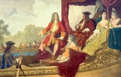 Händel y Jorge I en el Támesis