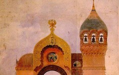 Hartmann: Proyecto para una puerta en Kiev (PD en Wikipedia)
