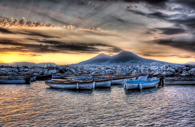 The Boats of Vesuvius, CC Trey Ratcliff