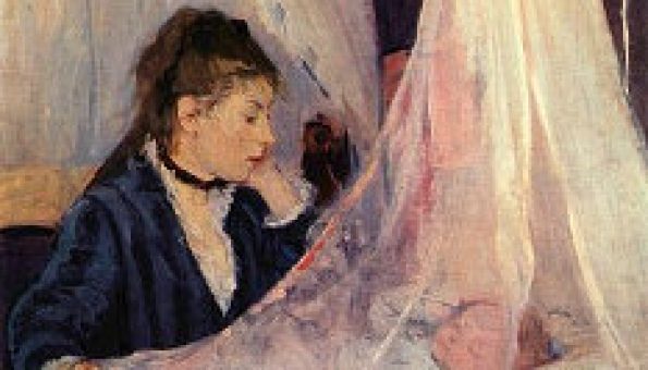Berthe Morisot: Le berceau (La cuna). Musée d'Orsay (PD)